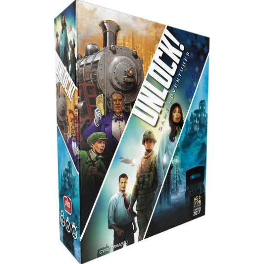 Boîte abîmée - Unlock ! Game Adventures_Jeu-de-société