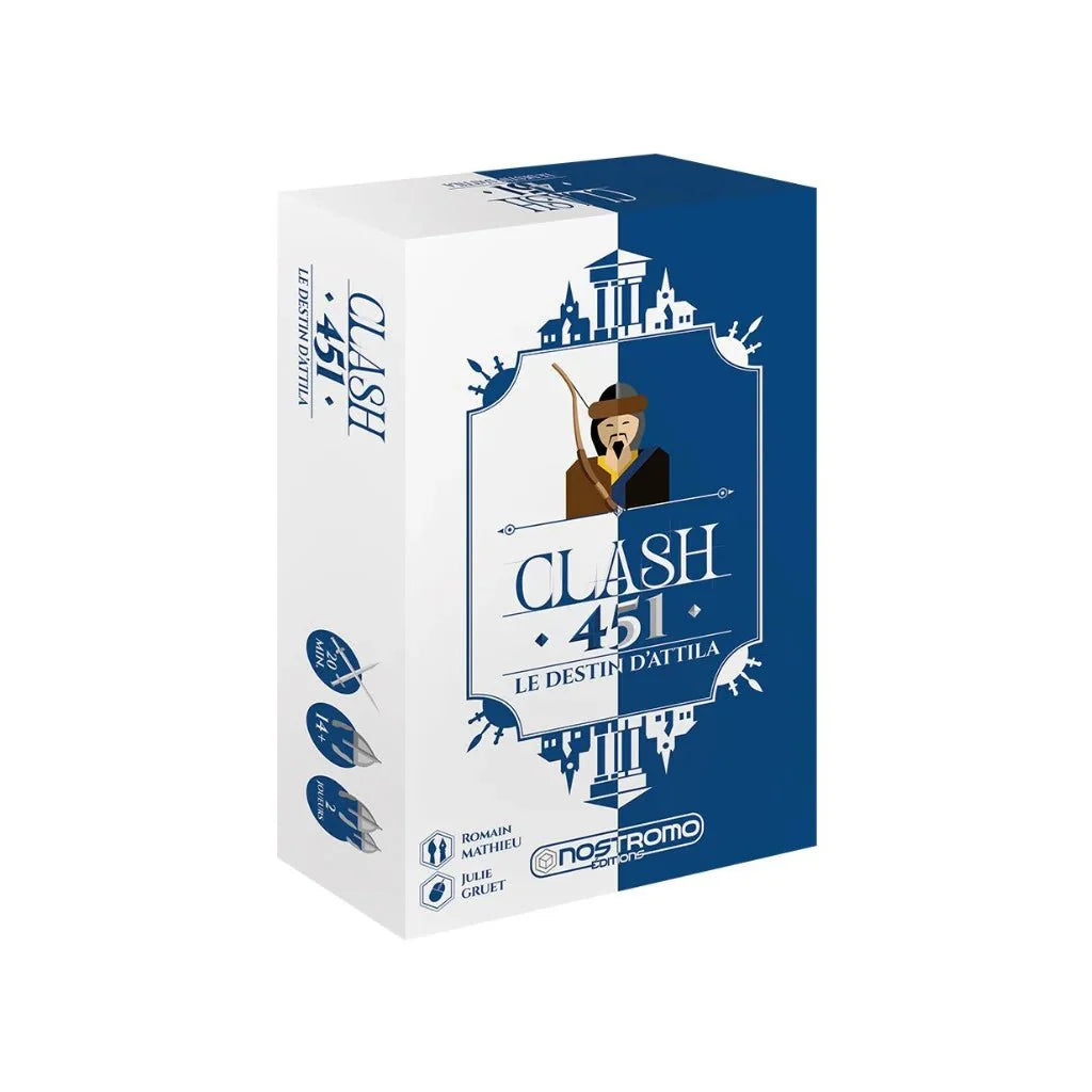 Clash 451 : Le destin d'Attila_Jeu - de - société