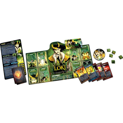 Dice Throne Marvel : Scarlet Witch - Thor - Loki - Spiderman Miles Morales_Jeu - de - société