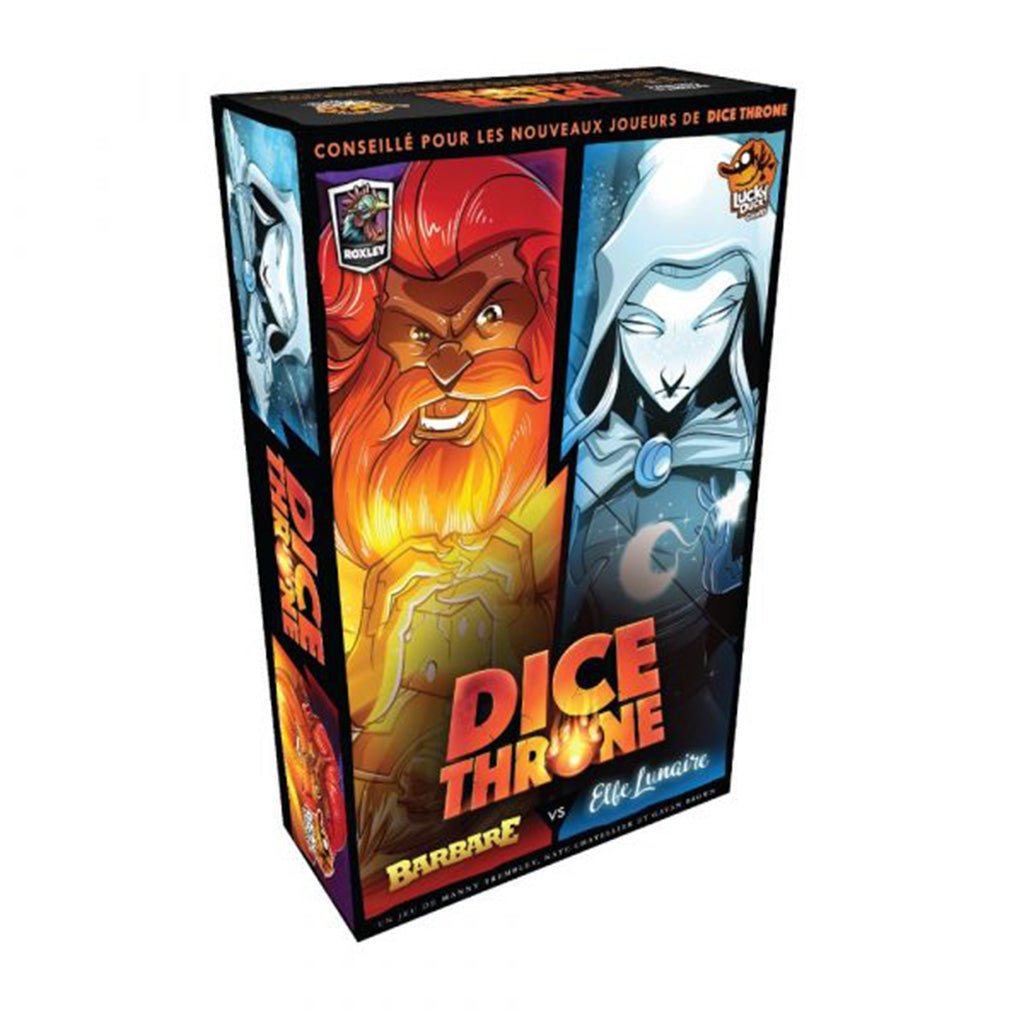 Dice Throne Saison 1 - Barbare Vs Elfe Lunaire_Jeu - de - société