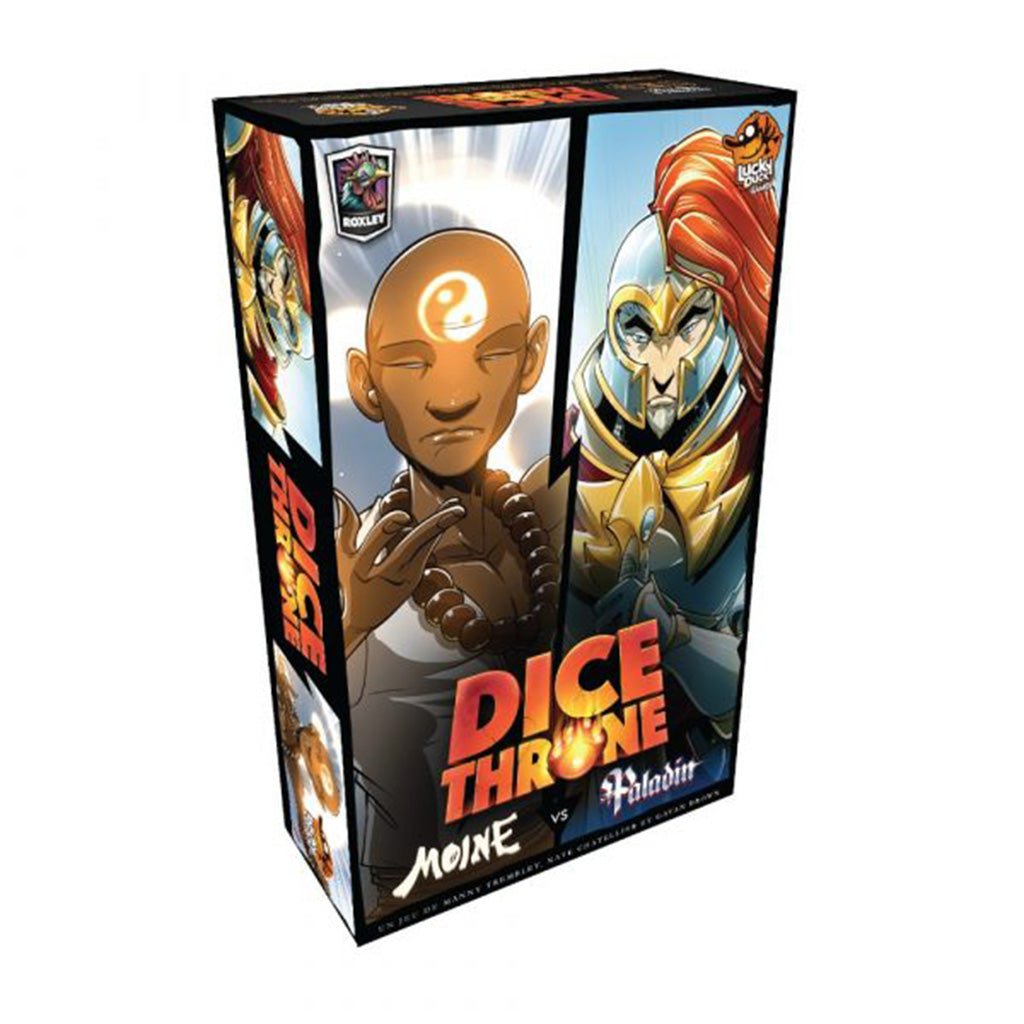 Dice Throne Saison 1 - Moine Vs Paladin_Jeu - de - société