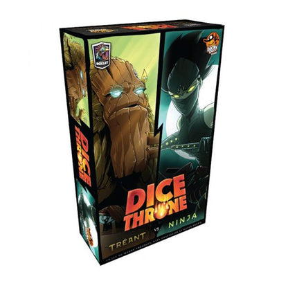 Dice Throne Saison 1 - Tréant VS Ninja_Jeu - de - société