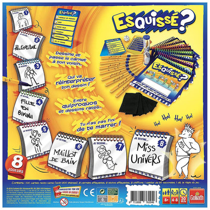 Esquissé ? - 8 Joueurs_Jeu - de - société