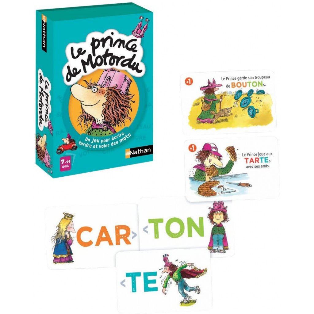 Jeux de Cartes : Le Prince de Motordu_Jeu - de - société