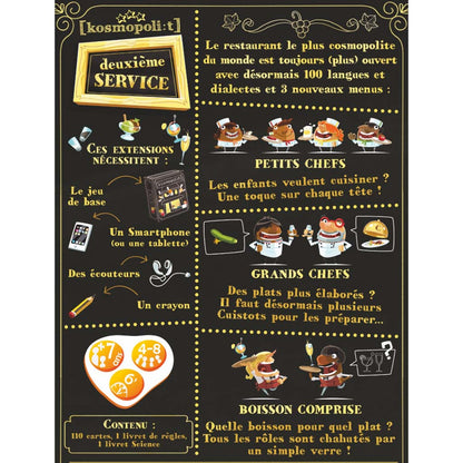 Kosmopolit - Deuxième Service_Jeu - de - société