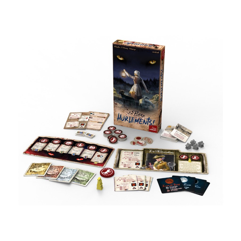 La Bête - Hurlements !_Jeu - de - société