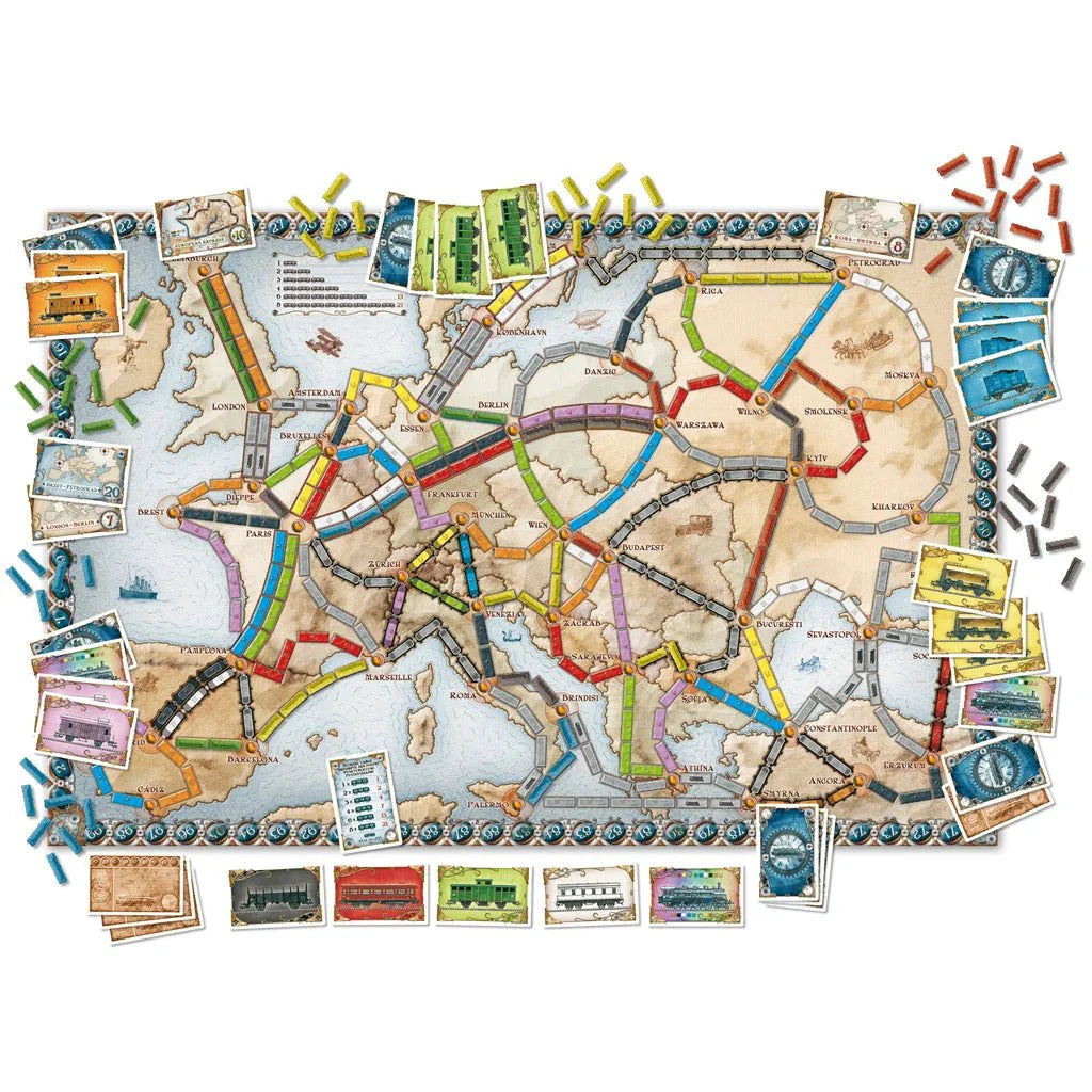 Les Aventuriers Du Rail - Europe_Jeu - de - société