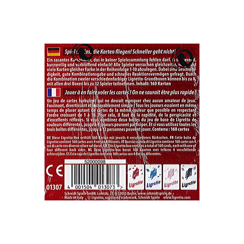 Ligretto Rouge_Jeu - de - société