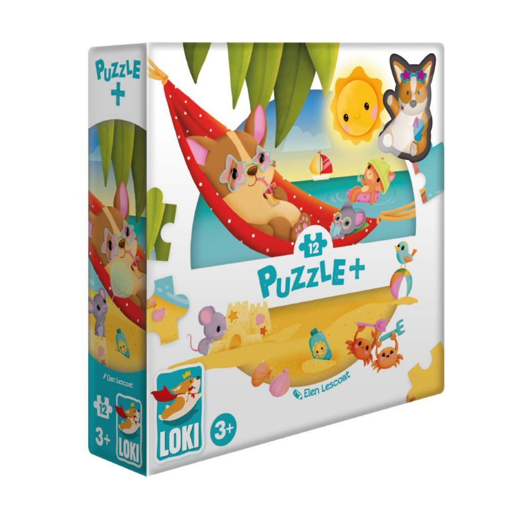 Loki à la plage - Puzzle +_Jeu - de - société