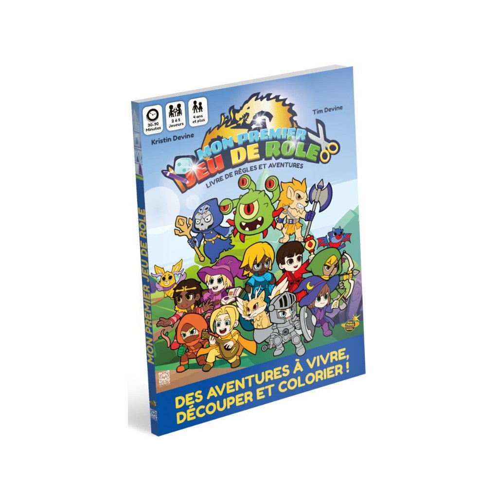 Mon Premier Jeu de Rôle - Livre de règles et Aventures_Jeu-de-société