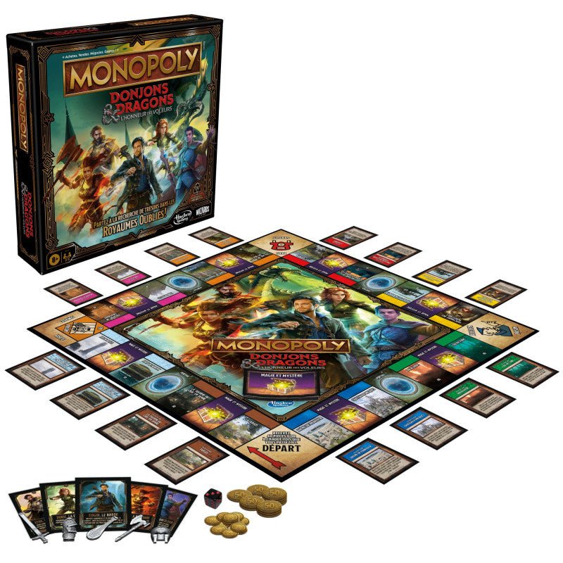 Monopoly - Donjons & Dragons L'Honneur des Voleurs_Jeu-de-société