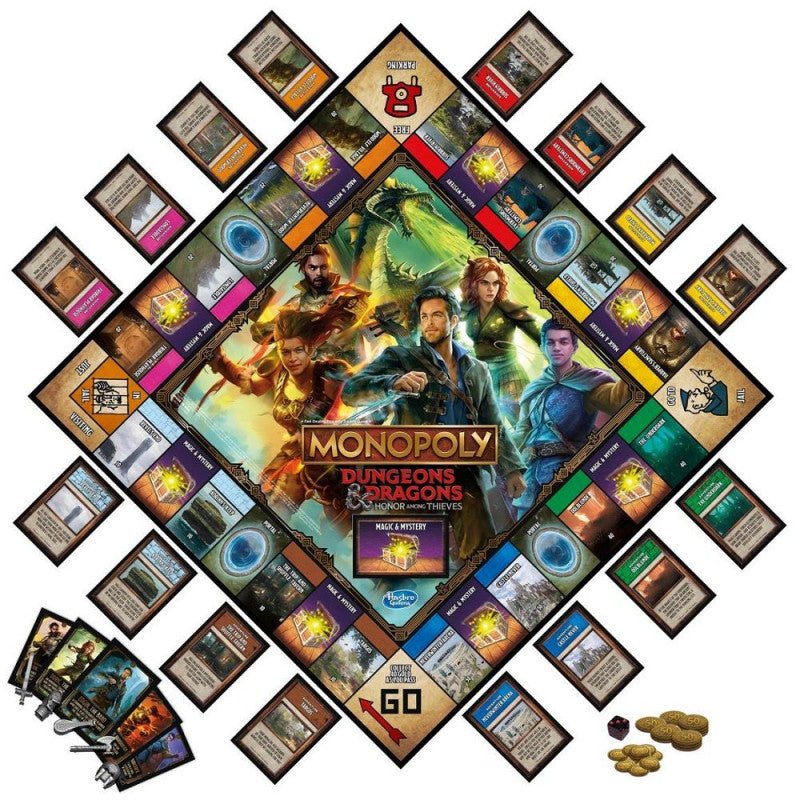 Monopoly - Donjons & Dragons L'Honneur des Voleurs_Jeu-de-société