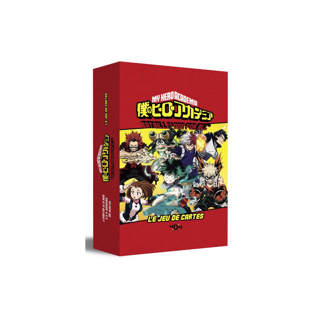 My Hero Academia : Bataille One For All !_Jeu-de-société
