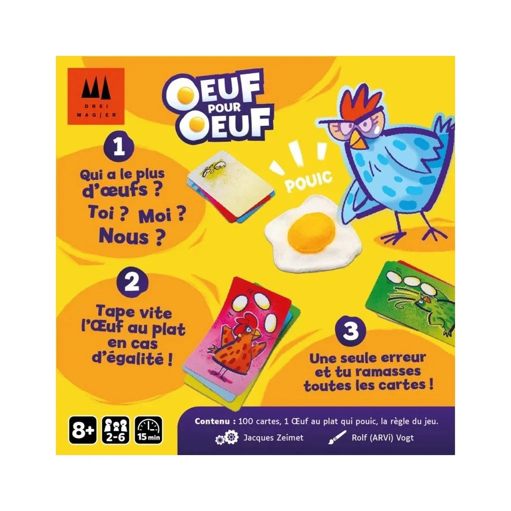 Œuf pour Œuf_Jeu - de - société