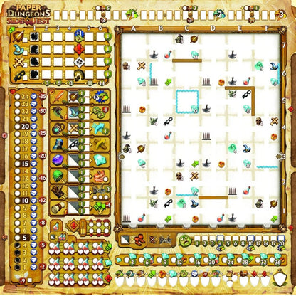 Paper Dungeons - Ext. Side Quest_Jeu-de-société