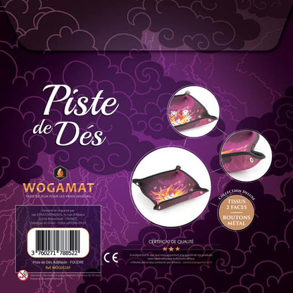 Piste de dés Adélaide - Foudre_Jeu - de - société