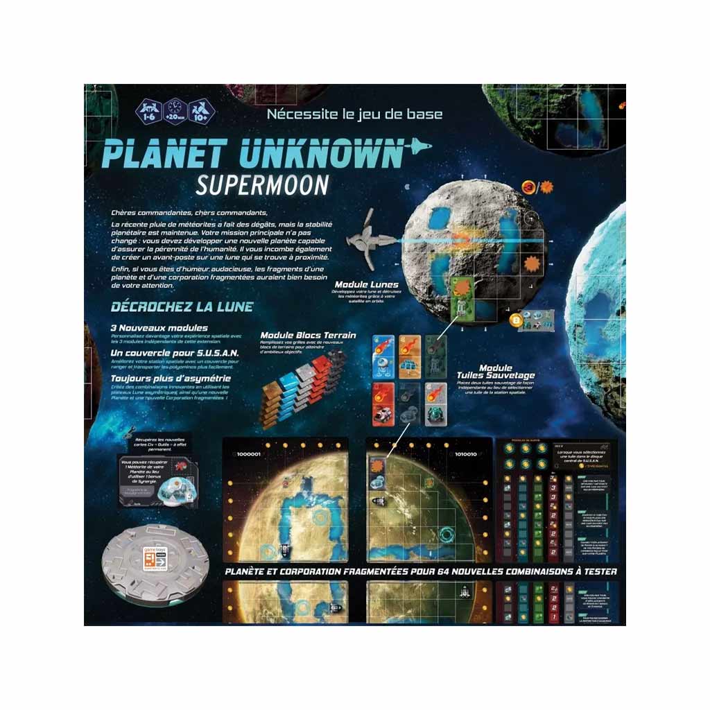 Planet Unknown - Supermoon (Ext)_Jeu - de - société