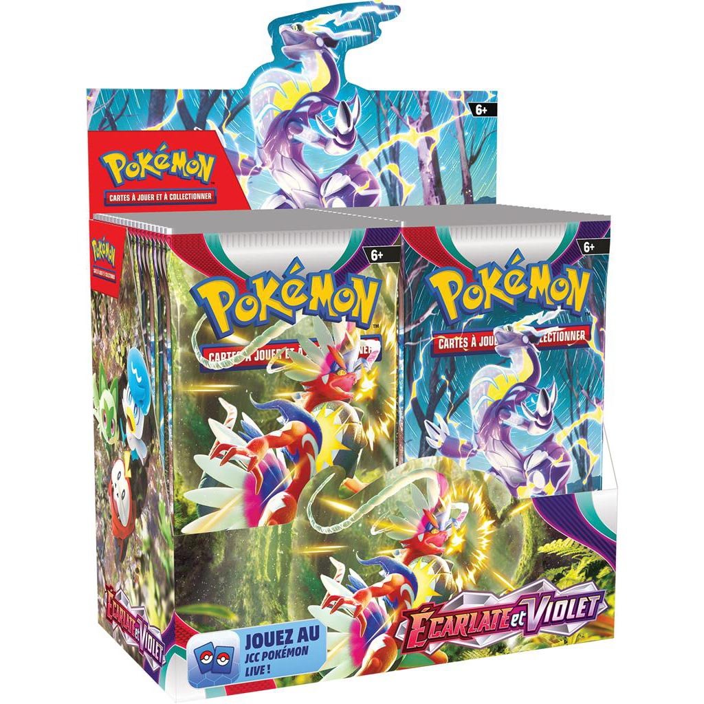 Pokémon EV01 : Ecarlate et Violet - Booster_Jeu - de - société