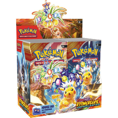 Pokémon EV08 : Ecarlate et Violet - Étincelles Déferlantes - Booster_Jeu - de - société