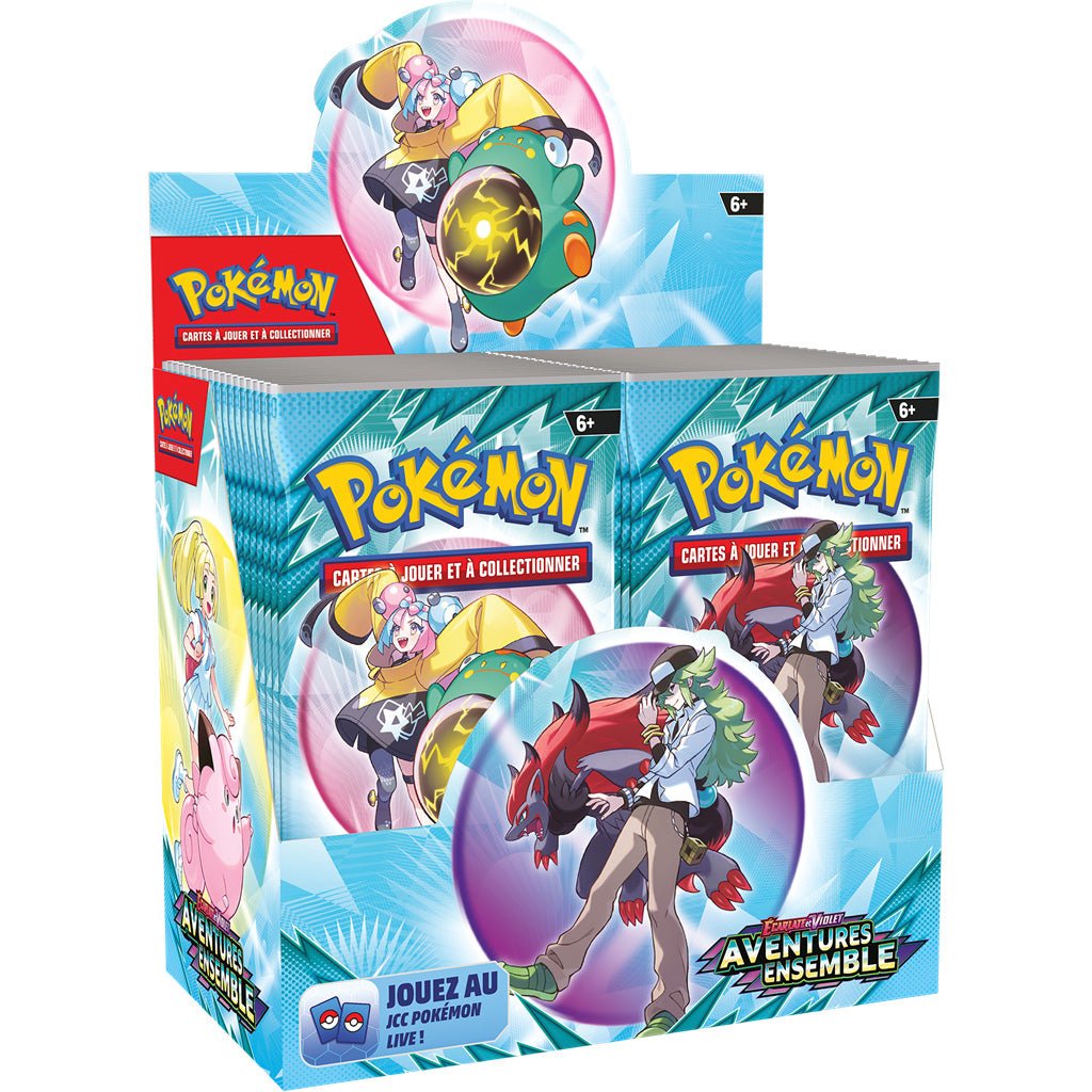 Pokémon EV09 : Ecarlate et Violet - Aventures Ensemble - Booster_Jeu - de - société