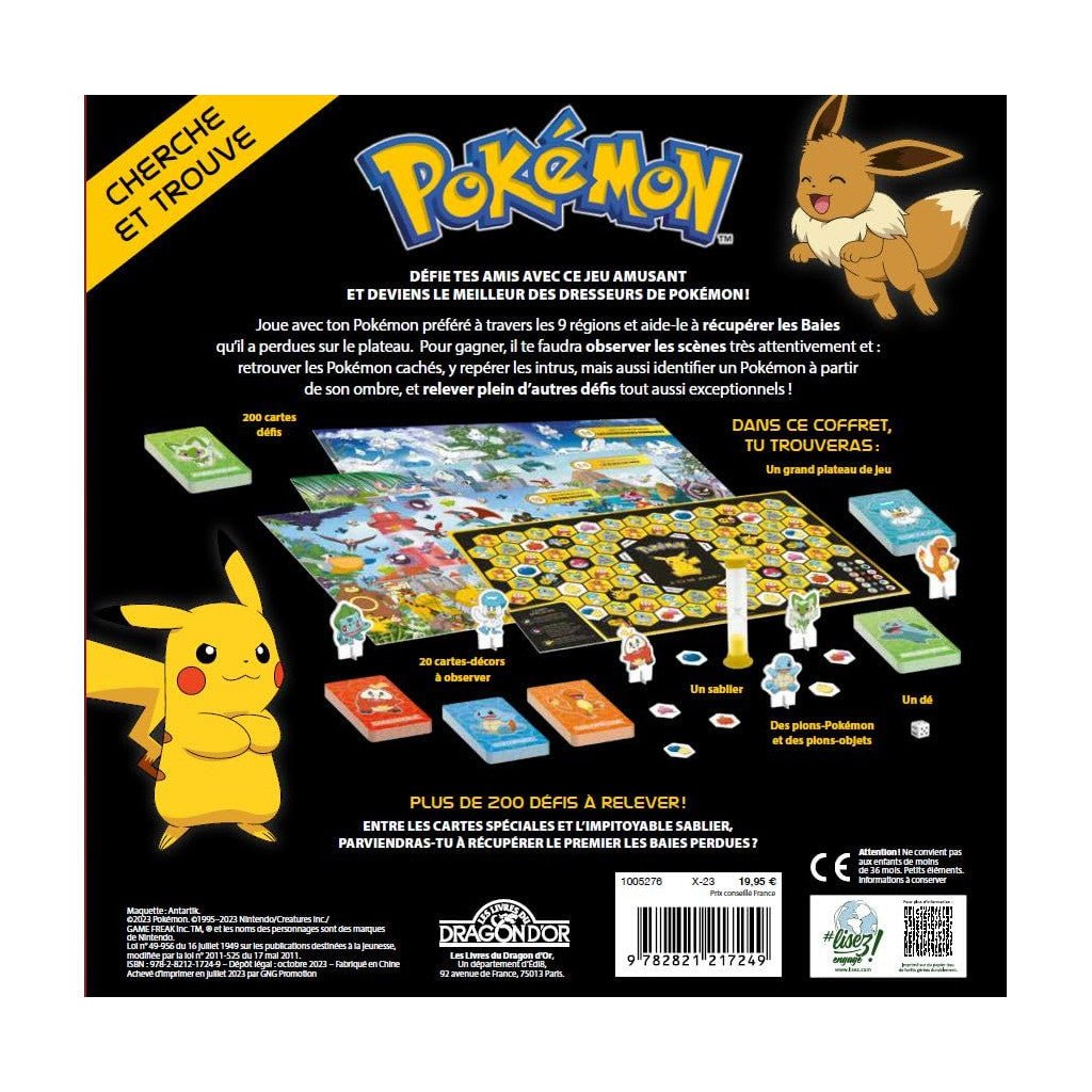 Pokemon : Le Grand Jeu du Cherche et Trouve - Voyage à travers les 9 Régions_Jeu-de-société