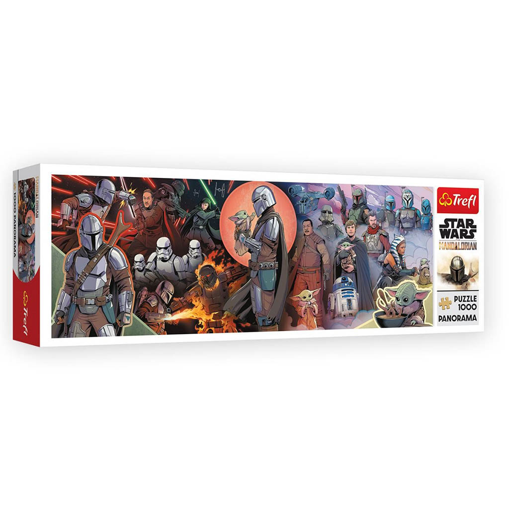 Puzzle Panorama - The Mandalorian - 1000 Pièces - Jeu de Société - L'Atelier des Jeux