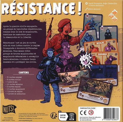 Résistance - La Lutte Contre Franco_Jeu-de-société
