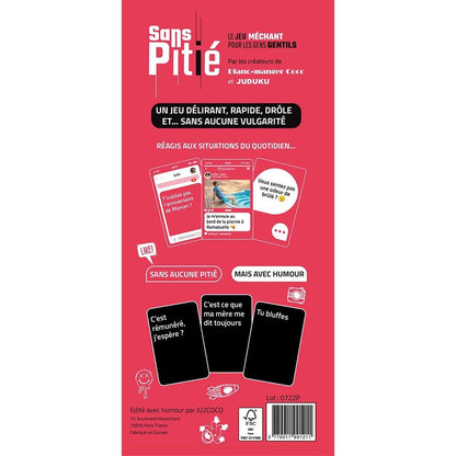 Sans Pitié: La retenue - Jeu de Société - L'Atelier des Jeux