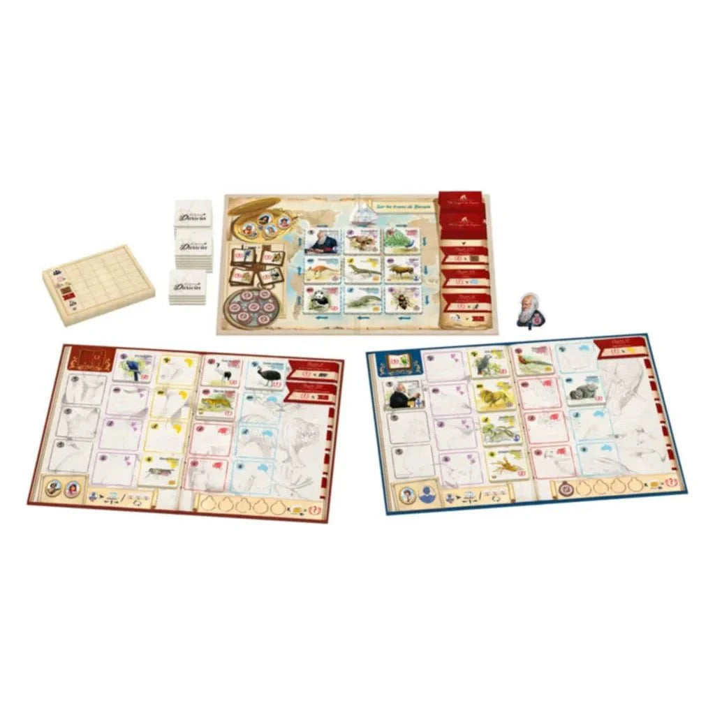 Sur les traces de Darwin_Jeu - de - société