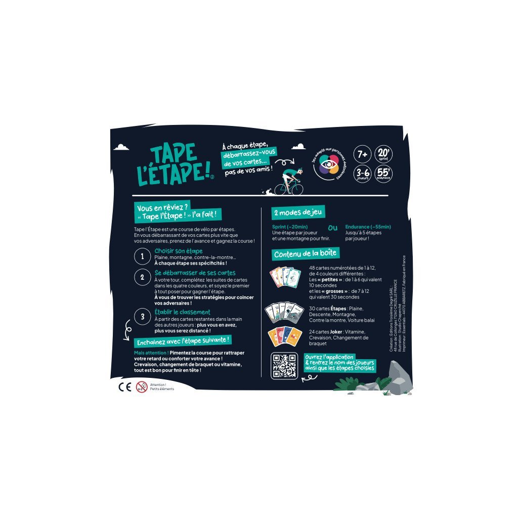 Tape l'étape_Jeu - de - société