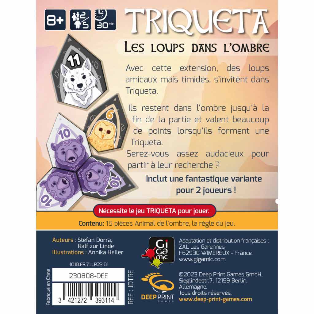 Triqueta - Extension Les Loups dans l'Ombre_Jeu-de-société