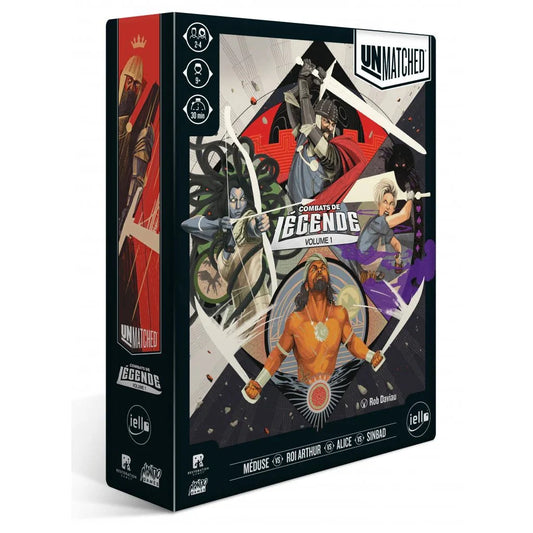 Unmatched - Combats De Légende Volume 1_Jeu - de - société