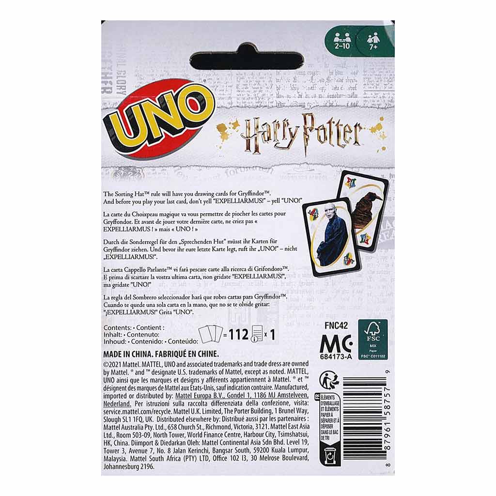 Uno Harry Potter_Jeu-de-société