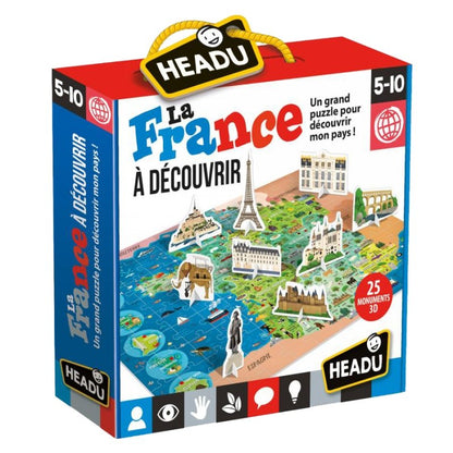 La France A Découvrir - Un Grand Puzzle_Jeu-de-société