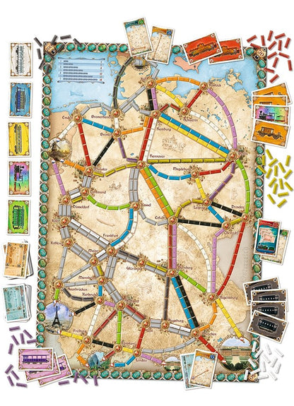 Les Aventuriers Du Rail - Allemagne_Jeu-de-société