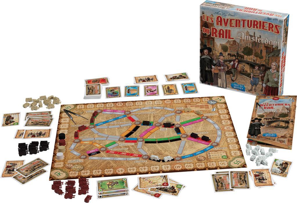Les Aventuriers Du Rail Amsterdam_Jeu-de-société