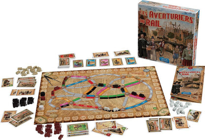 Les Aventuriers Du Rail Amsterdam_Jeu-de-société