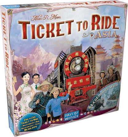 Les Aventuriers du Rail - Asie_Jeu-de-société