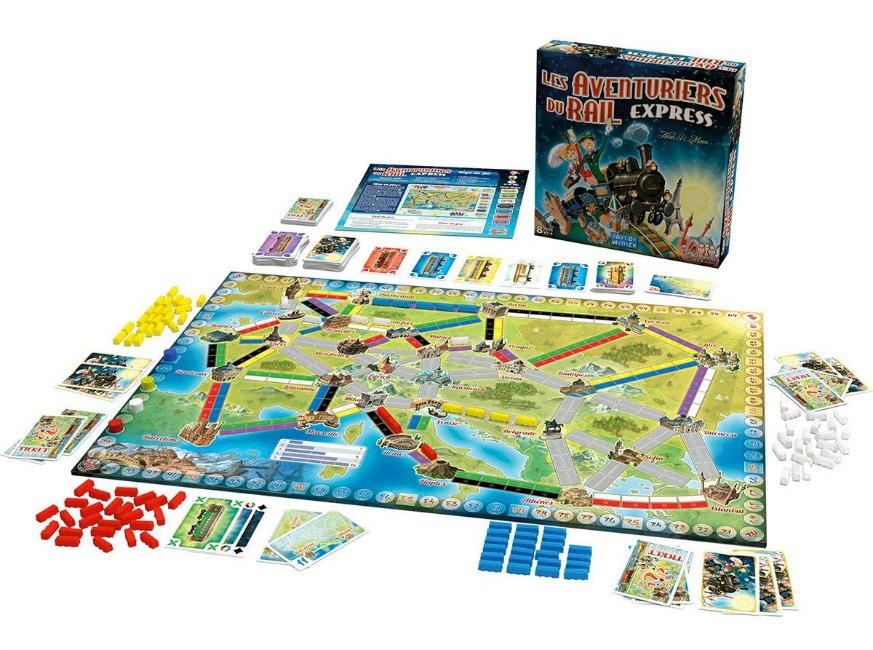 Les Aventuriers Du Rail - Express_Jeu-de-société