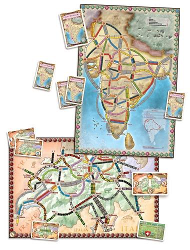 Ticket to Ride - Inde & Suisse_Jeu-de-société