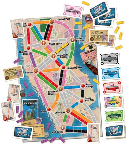 Les Aventuriers Du Rail - New York_Jeu-de-société