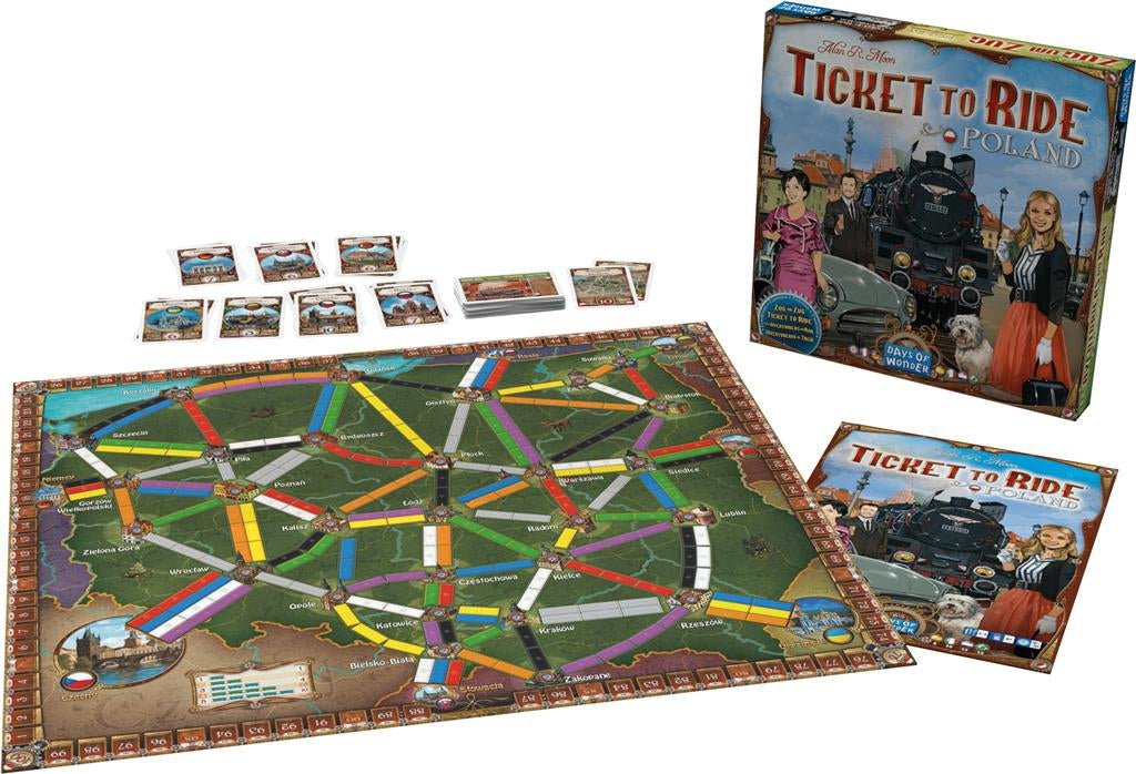 Les Aventuriers du Rail - Pologne_Jeu-de-société