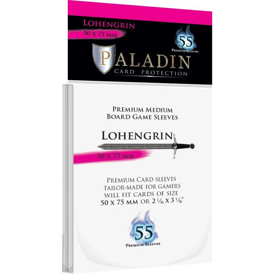 55 pochettes transparentes Lohengrin (50 × 75 mm) - Paladin