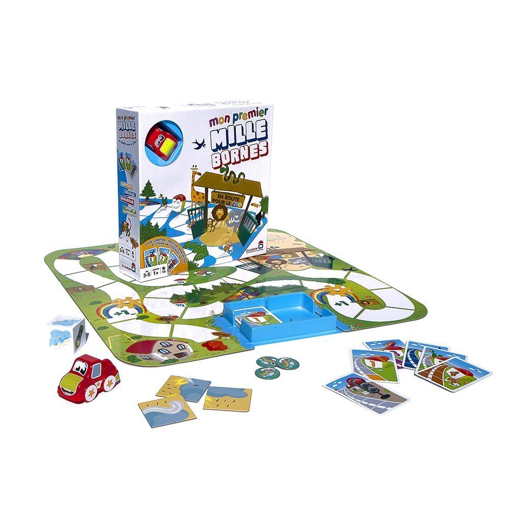 Mon Premier Mille Bornes - En Route pour le Zoo_Jeu-de-société