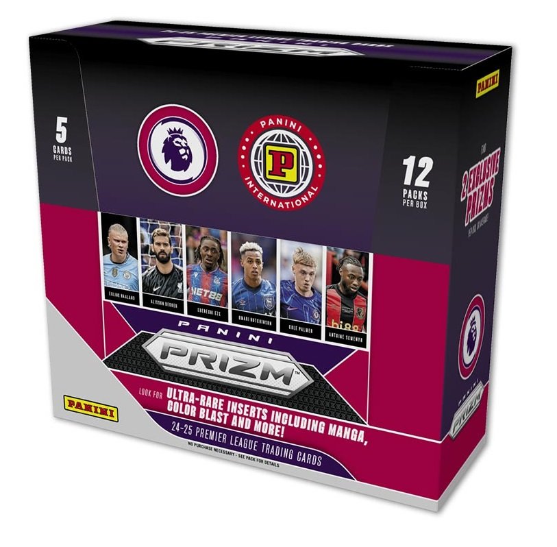 Boîte Hobby International Premier League Panini Prizm 2024/25