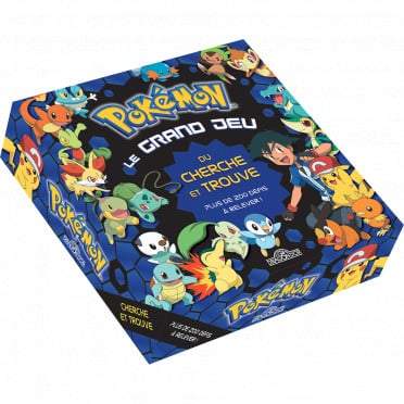 Pokemon - Le Grand Jeu Du Cherche Et Trouve_Jeu-de-société