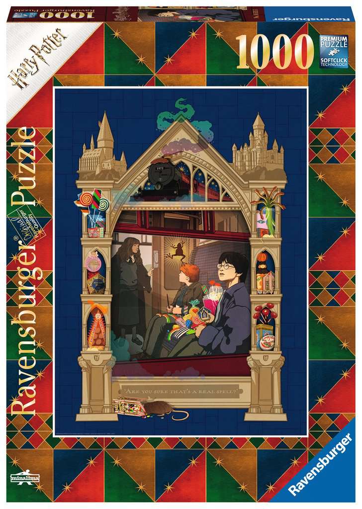 Puzzle - 1000p : Harry En Route Vers Poudlard_Jeu-de-société