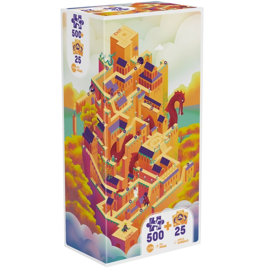 Puzzle Jouer Donjon 500 pièces - Le Château