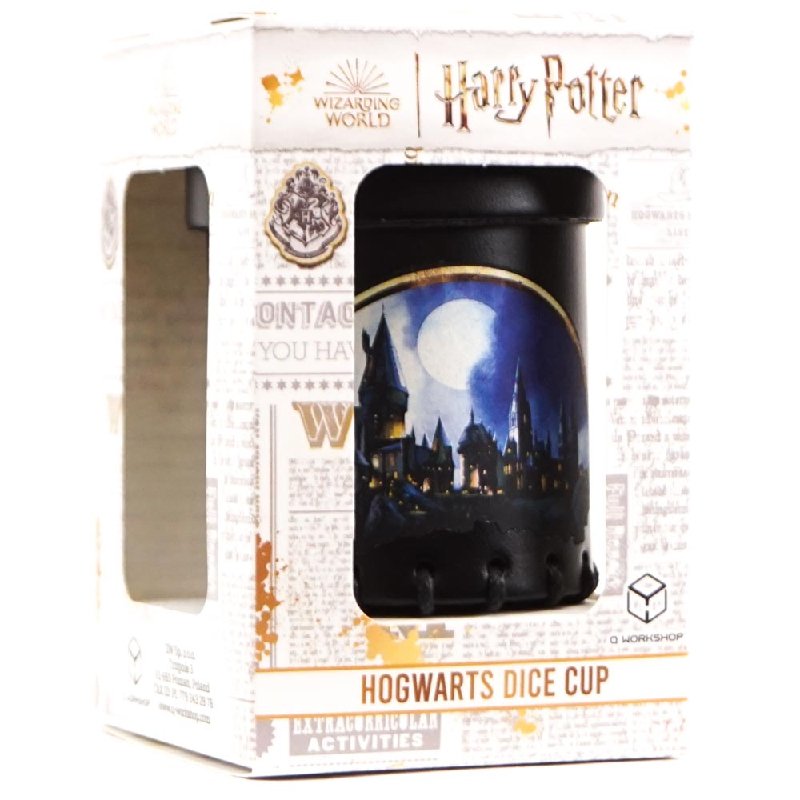 Gobelet à Dés en Cuir Harry Potter Poudlard - Q-Workshop