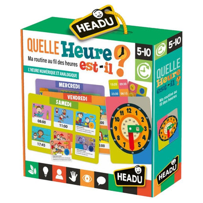 Quelle Heure Est-Il ? Ma Routine Au Fil Des Heures_Jeu-de-société